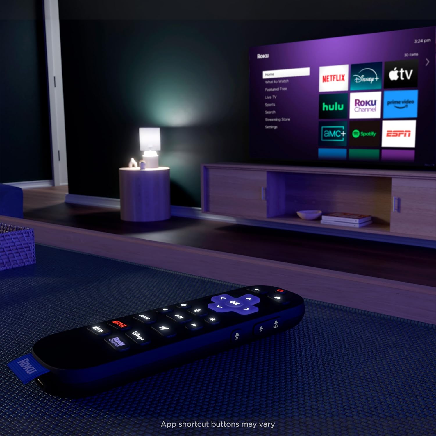 Rechargeable Roku Voice Remote Pro 2nd Edition with Backlit Buttons and Lost Remote Finder - Image 6