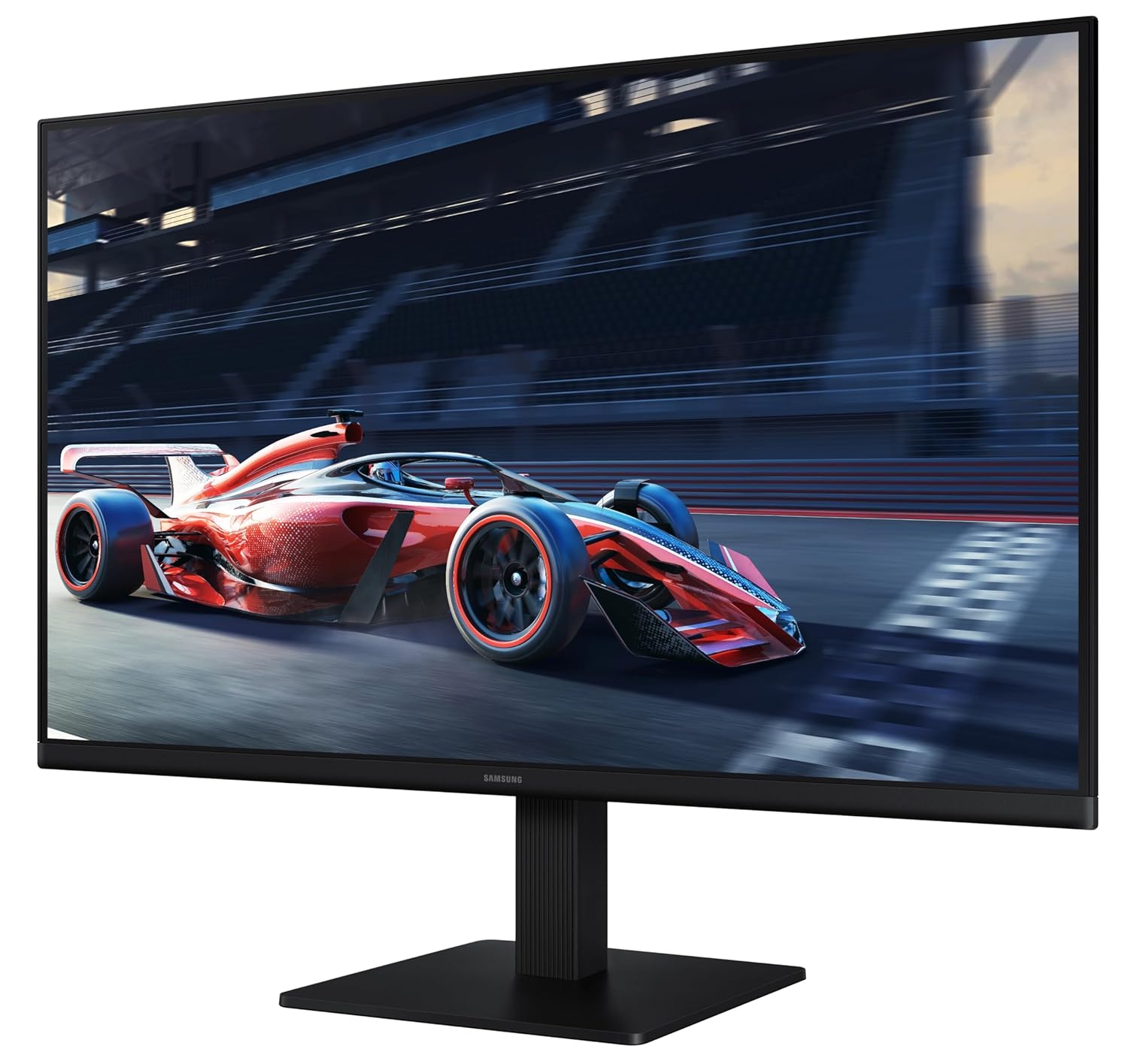 Samsung 22 Inch FHD 100Hz IPS Flat Monitor Black - Image 10