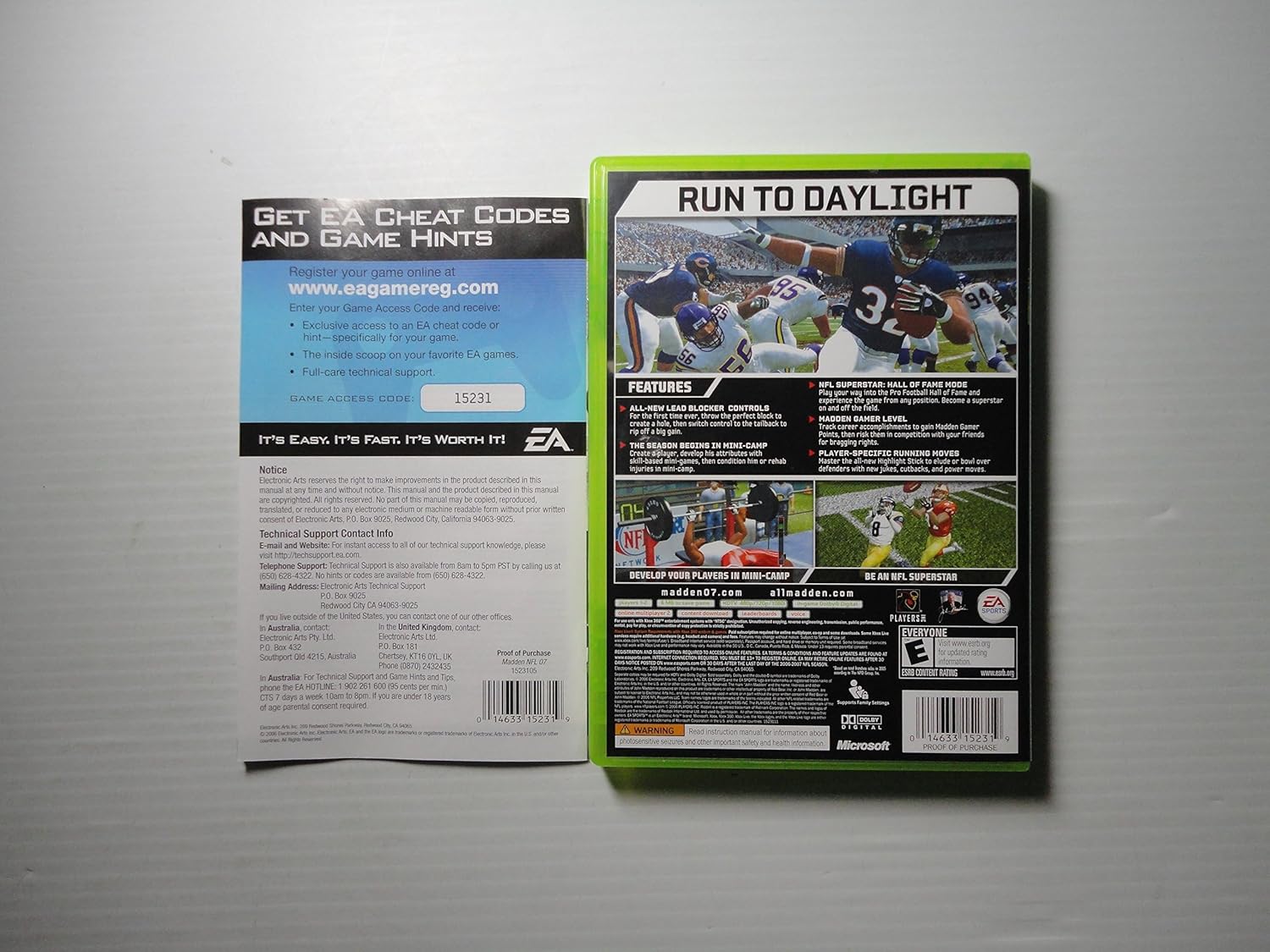 Madden NFL 07 for Xbox 360, Used Condition - Image 2