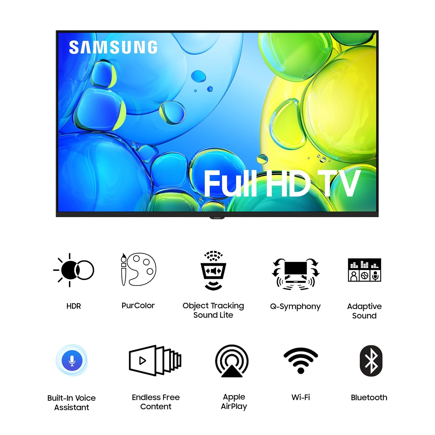 Samsung 43 Inch FHD Smart LED TV UA43F5550FUXXL Refurbished - Image 2