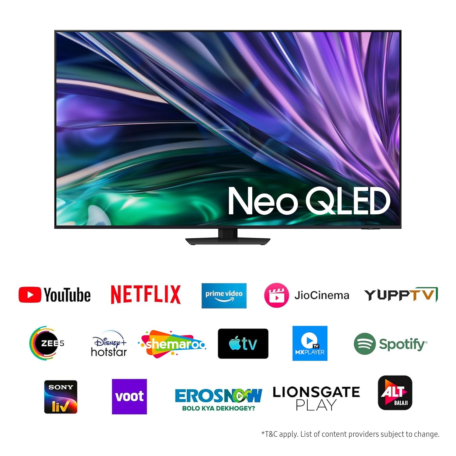 Samsung 55 Inch 4K Ultra HD Mini LED AI Smart Neo-QLED TV Graphite Black - Image 3