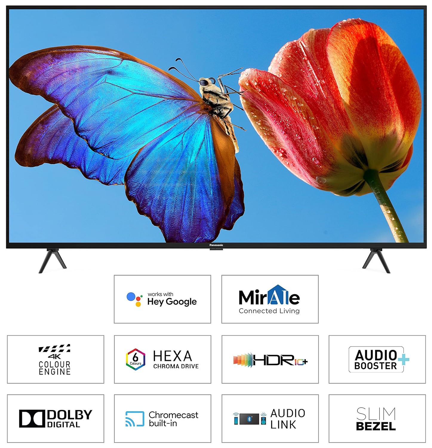 Panasonic 43-inch 4K UHD Smart LED Google TV TH-43MX660DX Black - Image 2
