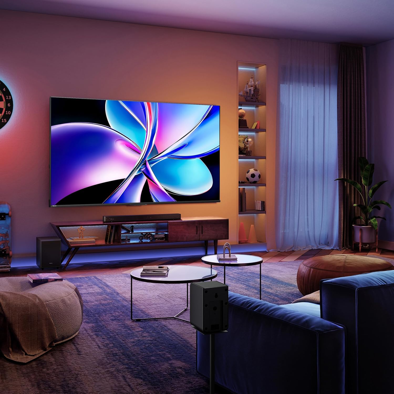 Hisense 75 Inch QD7 Series Mini-LED 4K UHD Smart Fire TV 2025 Model Black - Image 14