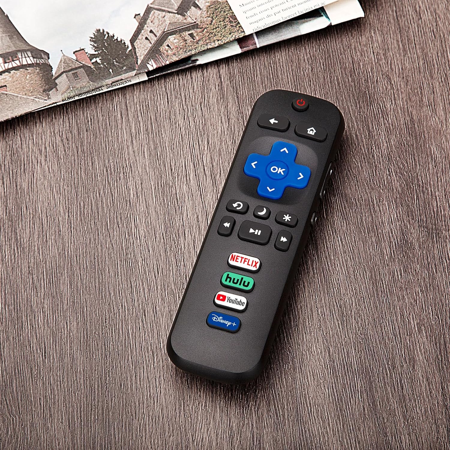 2-Pack Universal Roku TV Remote Control for TCL, Hisense, Onn, Philips Smart TVs - Image 7