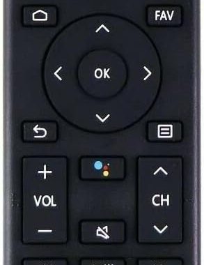AJPro Renewed Voice Control Remote for Hisense Smart Android TV 43A6G 75U6G