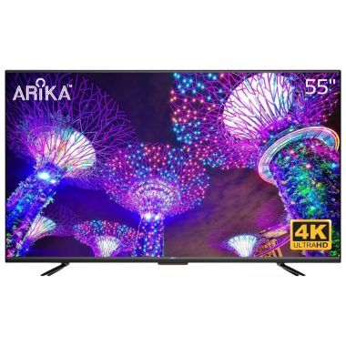 ARIKA 55 Inch 4K Ultra HD Android 11 Smart TV Black 2023 Model AR5521SB