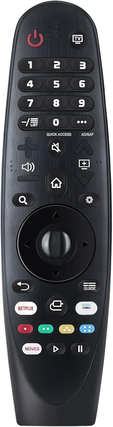 Allimity Replacement Infrared Remote Control for LG NanoCell OLED Smart 4K UHD TVs