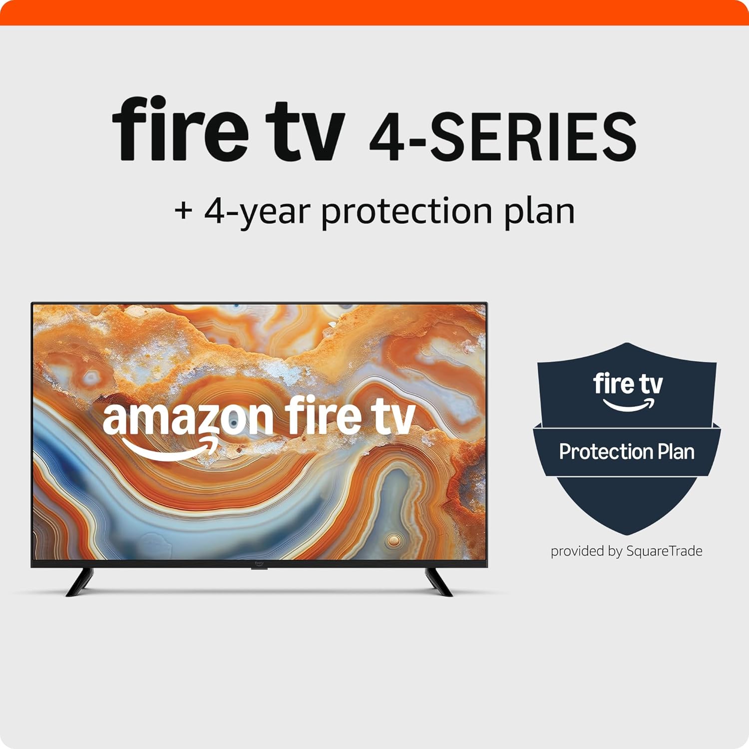 43-Inch 2024 Amazon Fire TV 4-Series with 4-Year Protection Plan