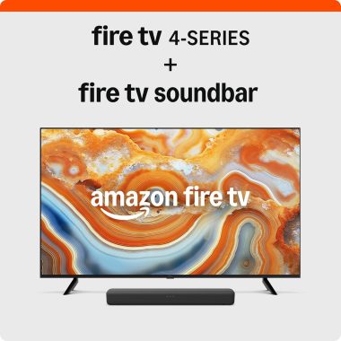 Amazon Fire TV 55 Inch 4-Series 2024 Model with Integrated Soundbar