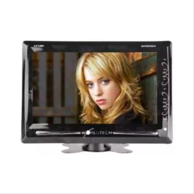 Atoz Store 9.5 Inch 4K LED Digital Screen TV with Built-in Speaker, AV In/Out, JPEG/MP3/WMA/MP4 Support, Touch Buttons, DVD/DTH/CCTV Compatible