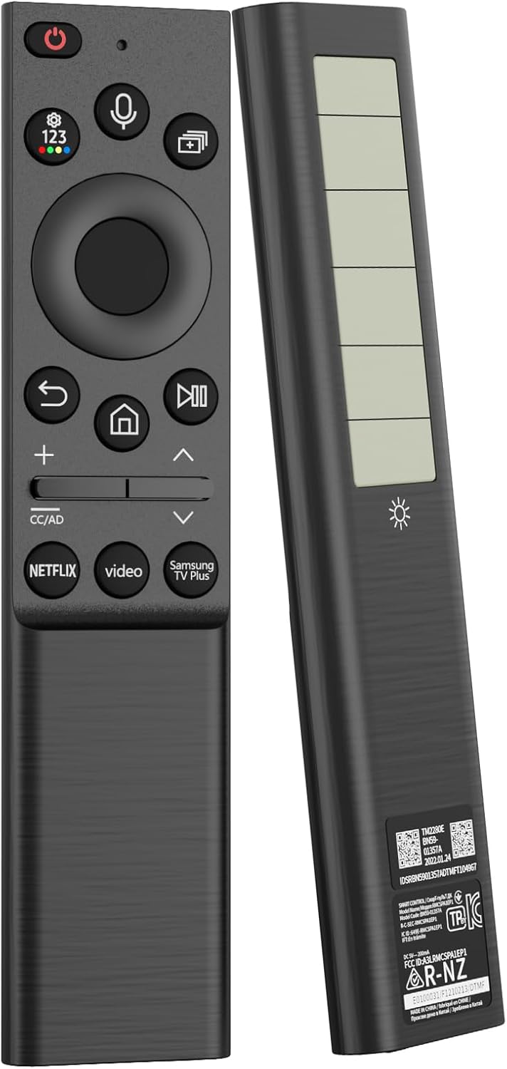 Solar Voice Remote Replacement for Samsung Frame Smart TV BN59-01357 Series New