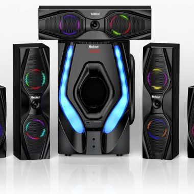 Bobtot 1200W 10 Inch Subwoofer 5.1 Channel Home Theater Surround Sound System with HDMI ARC Bluetooth for 4K TV