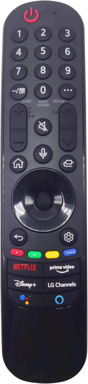 LG AN-MR21GA Voice Remote Control for 65NANO75UPA OLED, QNED, UHD TVs