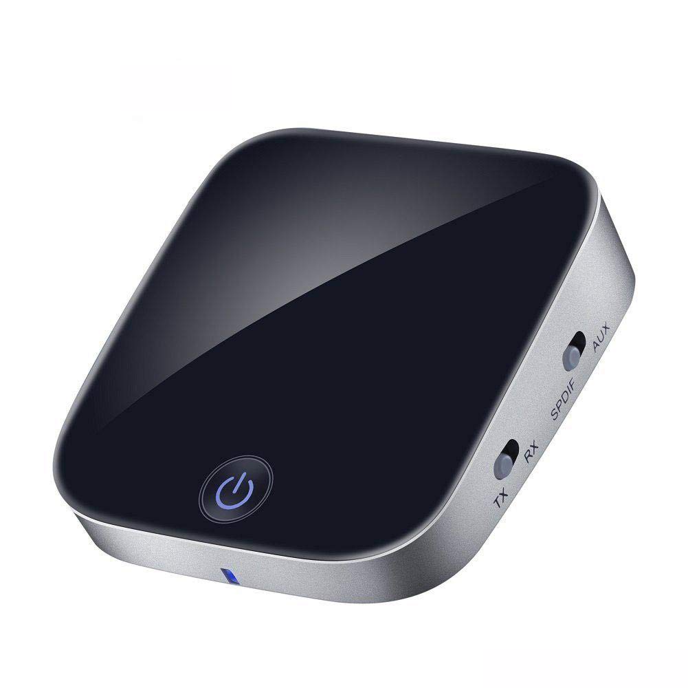 Cubetek Bluetooth 5.0 Audio Transmitter Adapter Optical TOSLINK 3.5mm Aux for TV PC PSP PlayStation aptX LL
