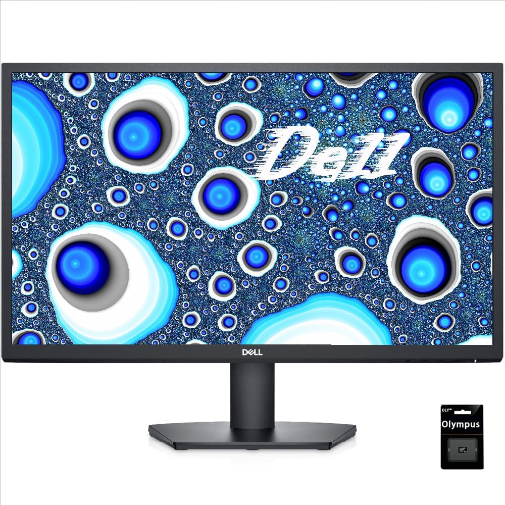 Dell SE24 Series 24 Inch FHD IPS Monitor with AMD FreeSync, 75Hz, 5ms, HDMI/VGA, Black