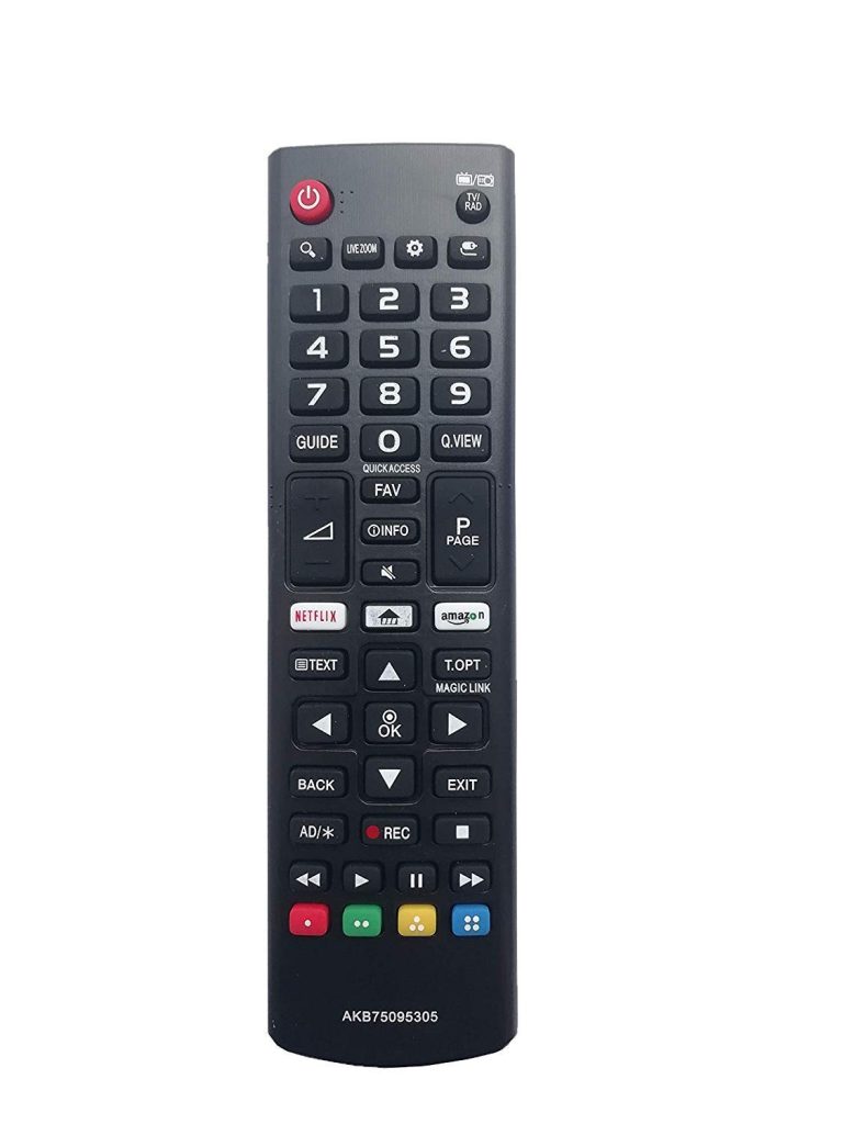 Black EHOP Compatible AKB75095305 LG Smart TV Remote for LED LCD 4K UHD TVs