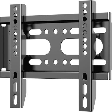 Slim Fixed TV Wall Mount for 14-42 Inch Flat Screens, Supports up to 55lbs, VESA 200x200mm