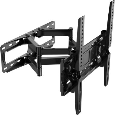 Full Motion 26-65 Inch TV Wall Mount Articulating Swivel Tilt Bracket for Wood Studs