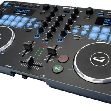 Gemini GMX Versatile DJ Controller Media Player Compact USB MIDI System VirtualDJ LE Mobile DJs