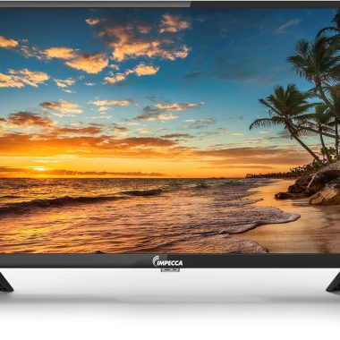 Impecca 24 Inch HD 720p LED TV Monitor with HDMI, USB, VGA, Stereo Speakers, Wall Mountable