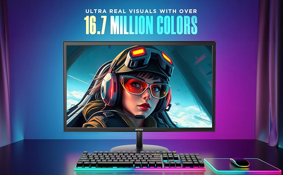 Ultra real visual monitor 24"