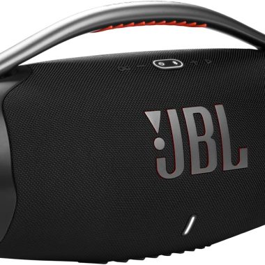 JBL Boombox 3 Black Portable Bluetooth Speaker IPX7 Waterproof 24 Hour Playtime PartyBoost