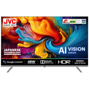 JVC 32-inch QLED Android Smart TV LT-32NQ3165C AI Vision Titanium Grey