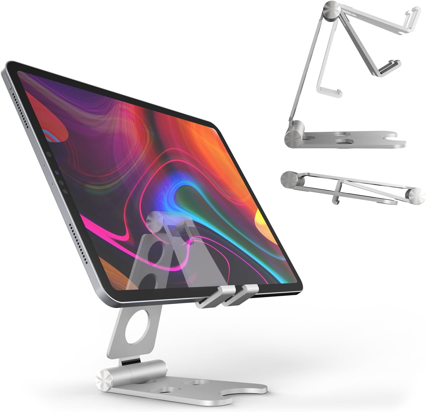 Kado 16-inch Foldable Aluminum Alloy Tablet Stand Adjustable for iPad Kindle Switch