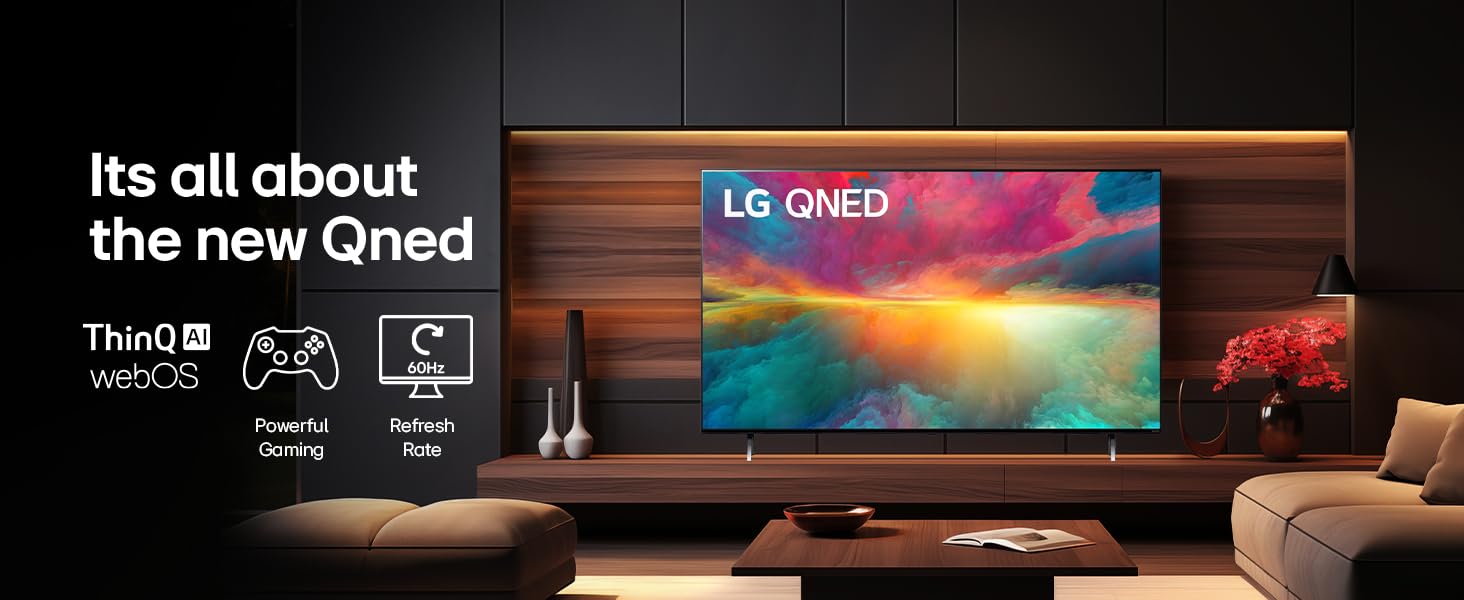 LG QNED TV In Use
