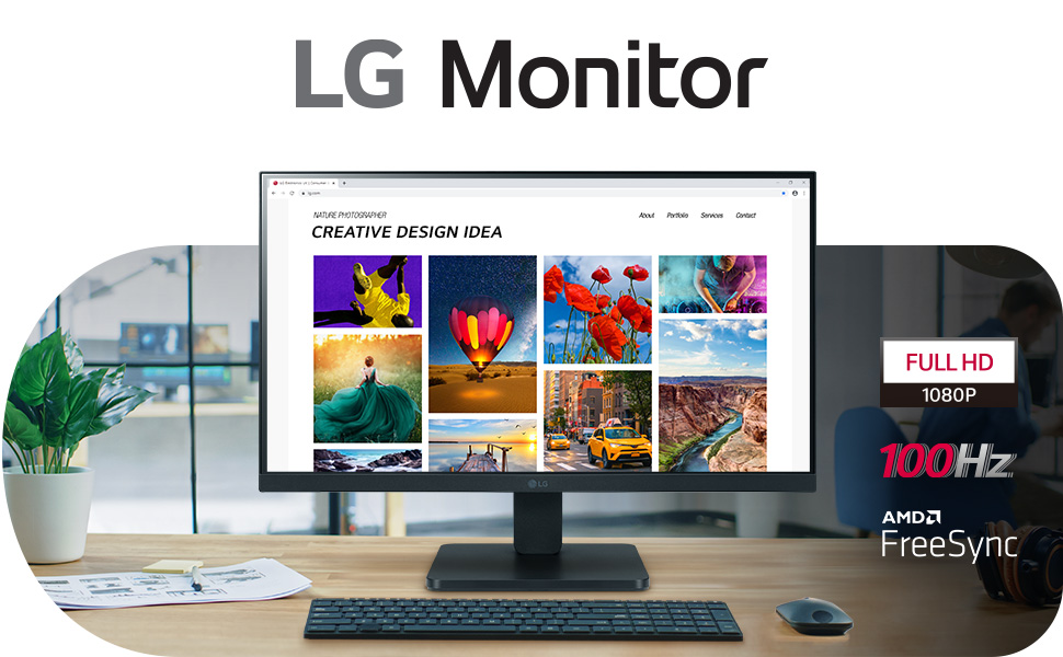 LG Full HD Monitor