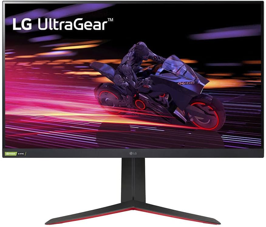 LG 32 Inch QHD IPS Gaming Monitor 165Hz 1ms GtG NVIDIA G-SYNC AMD FreeSync Black