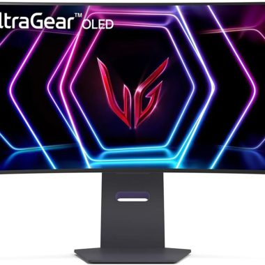 LG 39 Inch Ultragear OLED Curved Gaming Monitor WQHD 240Hz 0.03ms 800R Curvature