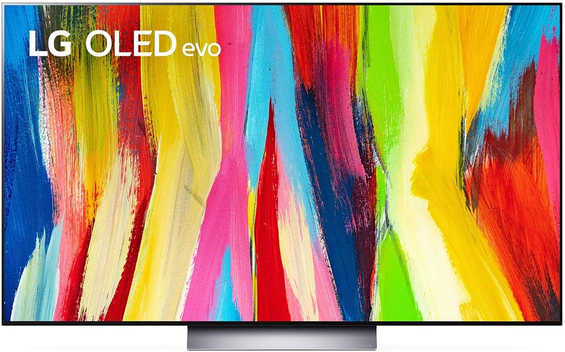 LG C2 Series 65-Inch OLED evo Smart TV OLED65C2PUA 2022 AI 4K Dark Silver