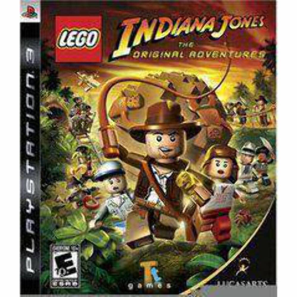 Lego Indiana Jones The Original Adventures PlayStation 3 Game Disc