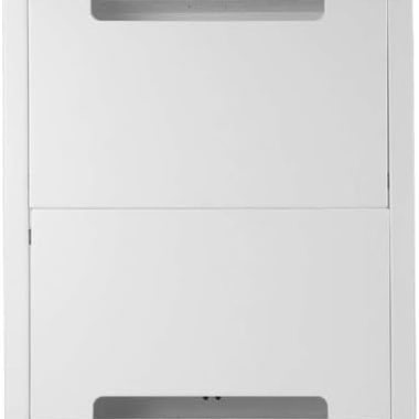 OnQ 17 Inch White Recessed In-Wall Dual Purpose Media Enclosure for TV and Cable Management