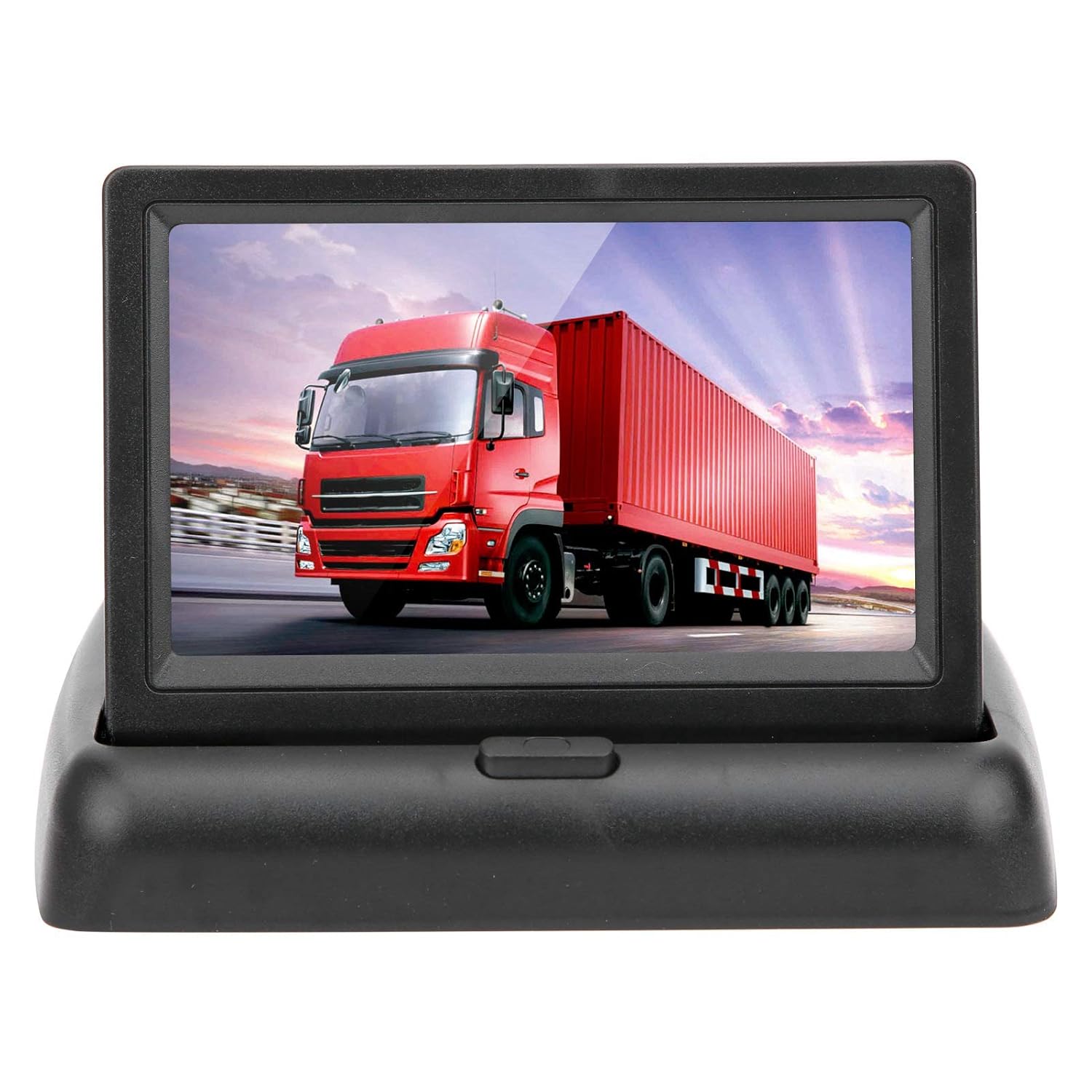 Nimmz Collection 7 Inch Foldable Car Monitor TFT LCD for Computer and Video Player