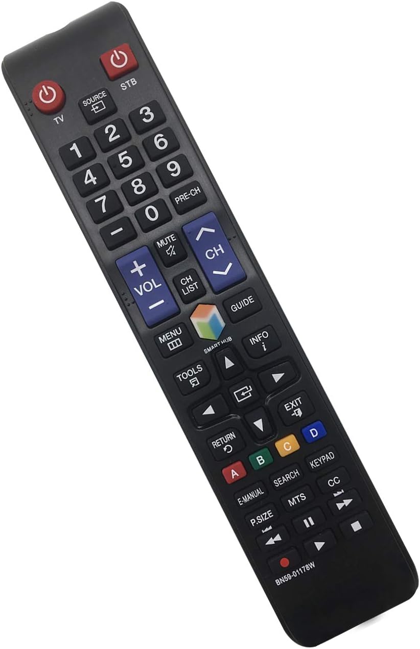 Samsung TV Remote Control BN59-01178W Replacement for LCD LED Smart TVs No Programming Needed