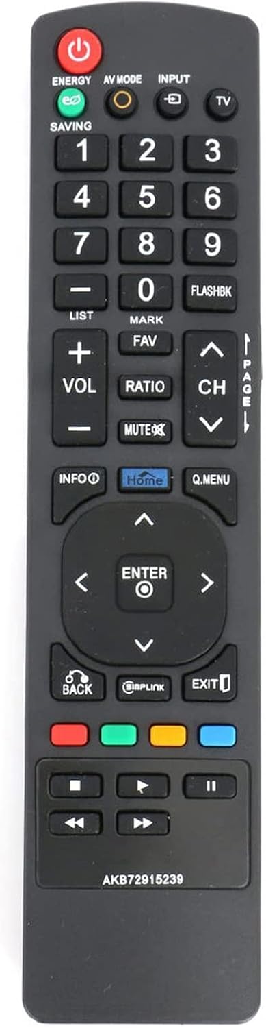 LG 32LK330-UB 32LK430 32LK450 32LV2500 LCD LED TV Replacement Remote Control AKB72915239