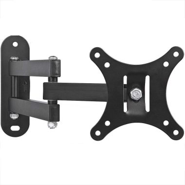 OAHU® Space-Saving TV Wall Mount Bracket for 12-26 Inch Screens, 20kg Capacity