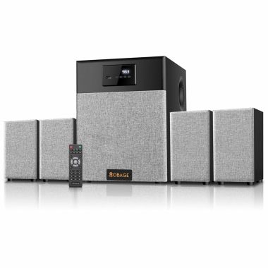OBAGE Classic-6 120W 4.1 Home Theatre System with HDMI ARC, Bluetooth V5.3, Black