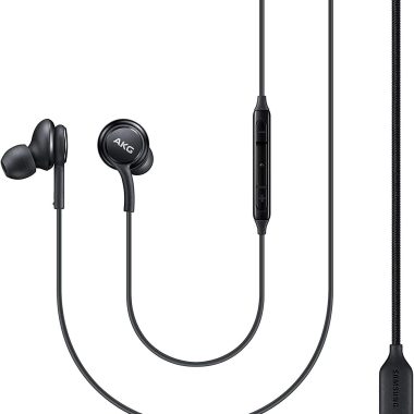 New OEM AKG Tuned 2021 Black Braided USB-C Headphones with Mic for Samsung Galaxy S21 Ultra 5G