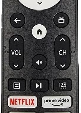 Voice Control Replacement Remote for Hisense UHD 4K ULED Smart Google TVs Netflix Prime Disney+