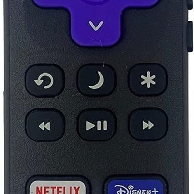 Hisense Roku TV Remote RG H4 Series with Netflix Apple TV Disney HBOMAX shortcut keys for OEM replacement
