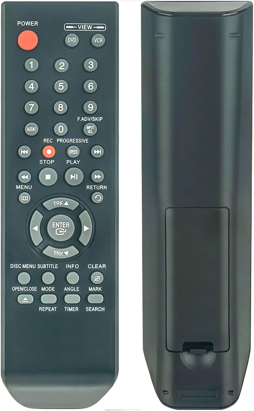 PERFASCIN 00051B Replacement Remote Control for Samsung DVD-V6700 DVD/VCR Combo Player