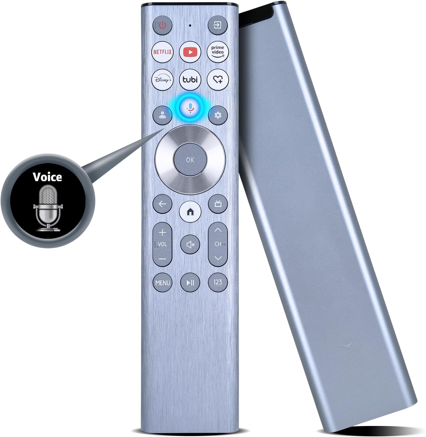 Hisense ULED 4K UHD Google Smart TV Replacement Voice Backlit Remote Control 12-Device Capacity