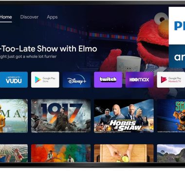 Philips 55-Inch 4K UHD LED Android Smart TV with Voice Remote and HDR10