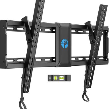 Pipishell 37-82 Inch TVs Tilting Wall Mount Bracket up to 132 lbs Low Profile Adjustable
