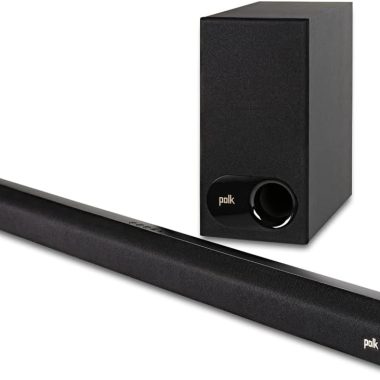 Polk Audio Signa S2 Ultra-Slim Sound Bar and Wireless Subwoofer 4K HD TV HDMI Bluetooth