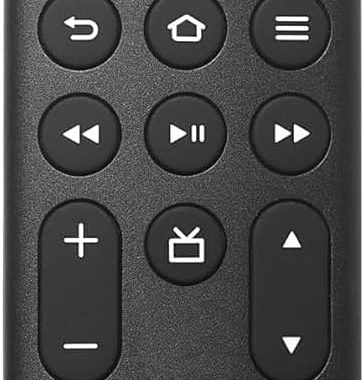 Replacement Voice Remote Control for Insignia Toshiba Pioneer Smart TVs and TV Stick Cube