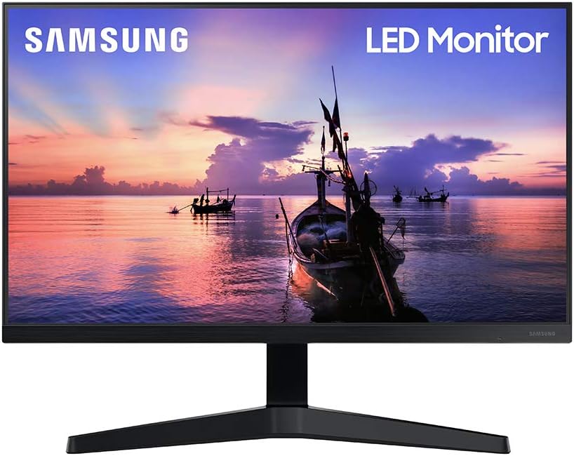 SAMSUNG 22 Inch FHD 1080p IPS Computer Monitor 75Hz FreeSync 3-Sided Border-Less HDMI VGA